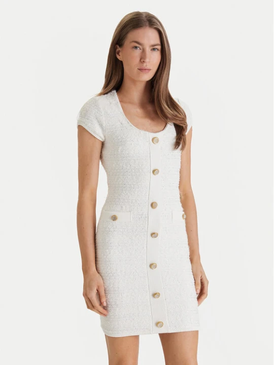 Zdjęcie produktu Marciano Guess Sukienka dzianinowa 6RGK48 5852Z Biały Regular Fit