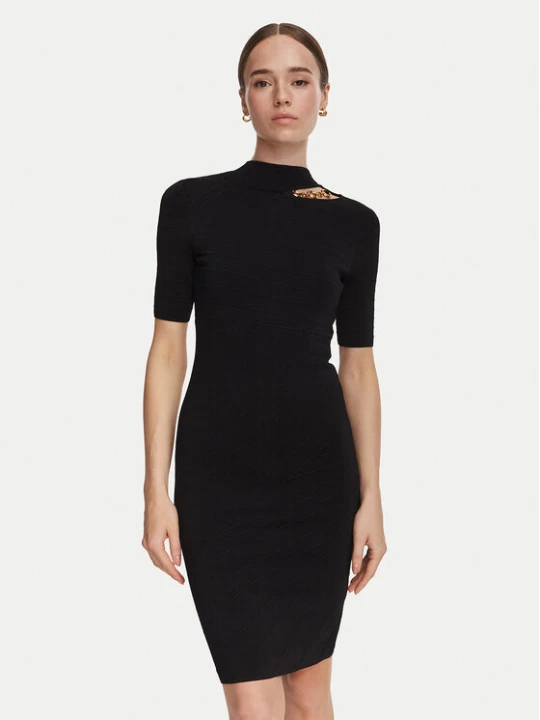 Zdjęcie produktu Marciano Guess Sukienka dzianinowa G6YK28 Z1059 Czarny Slim Fit