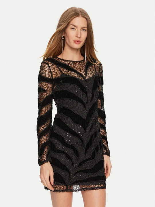 Zdjęcie produktu Marciano Guess Sukienka koktajlowa 4BGK93 6279A Czarny Regular Fit