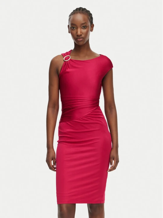 Zdjęcie produktu Marciano Guess Sukienka koktajlowa G6GK24 K3066 Różowy Slim Fit