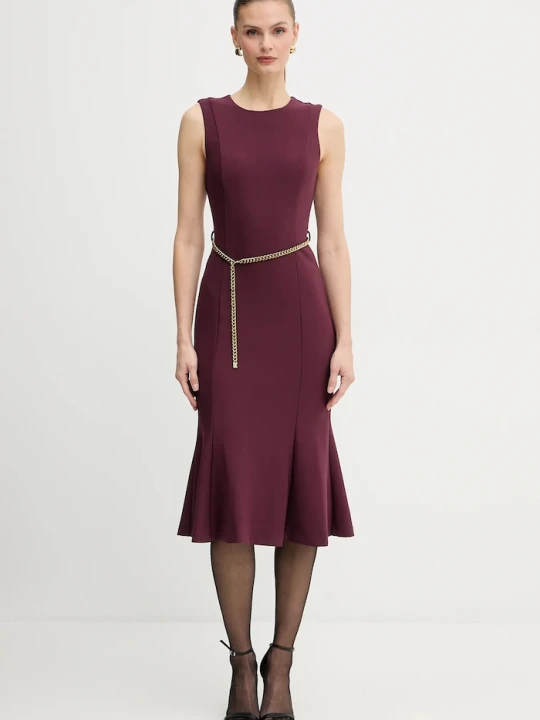 Zdjęcie produktu Marciano by Guess sukienka LIA bordowy