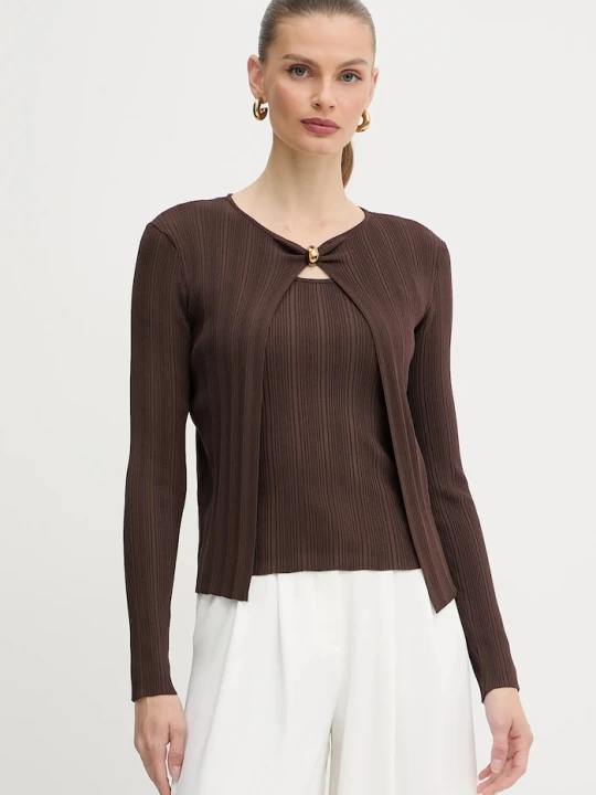 Zdjęcie produktu Marciano by Guess sweter i top KATHLEEN brązowy