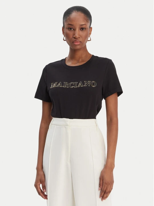 Zdjęcie produktu Marciano Guess T-Shirt 6RGI04 6008A Czarny Regular Fit