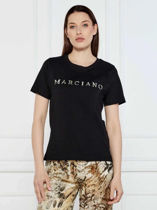 Zdjęcie produktu Marciano Guess T-shirt CANDY | Slim Fit czarny