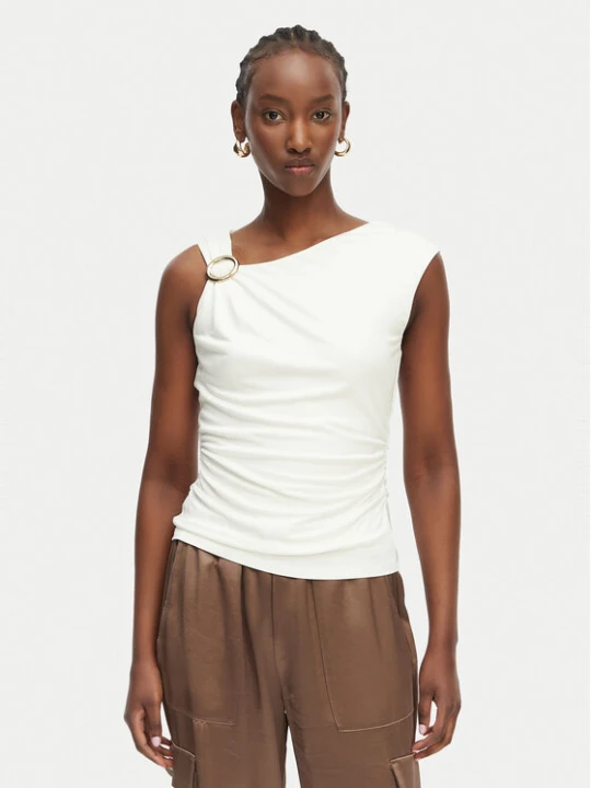 Zdjęcie produktu Marciano Guess Top G6GP02 K3068 Kremowy Slim Fit