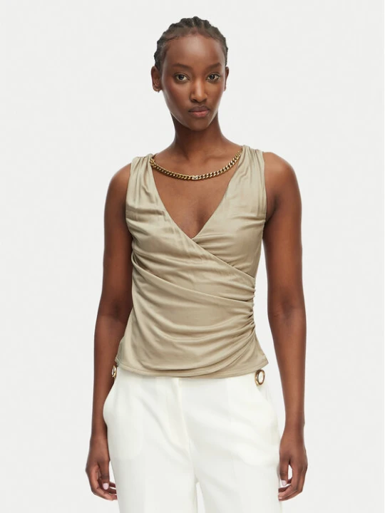 Zdjęcie produktu Marciano Guess Top G6GP11 K3617 Beżowy Slim Fit