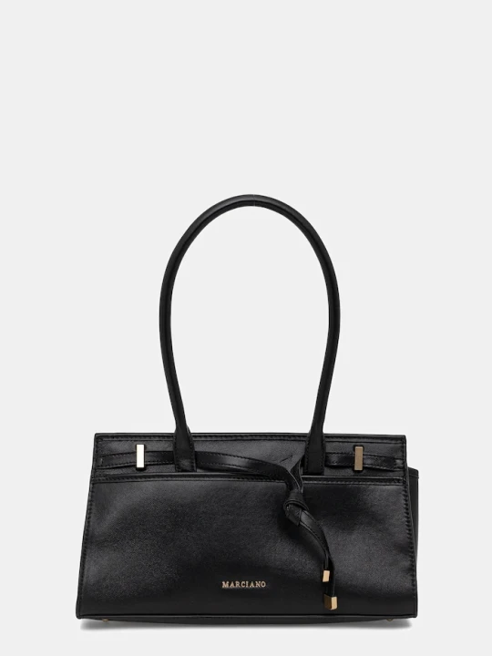 Zdjęcie produktu Marciano by Guess torebka skórzana czarny