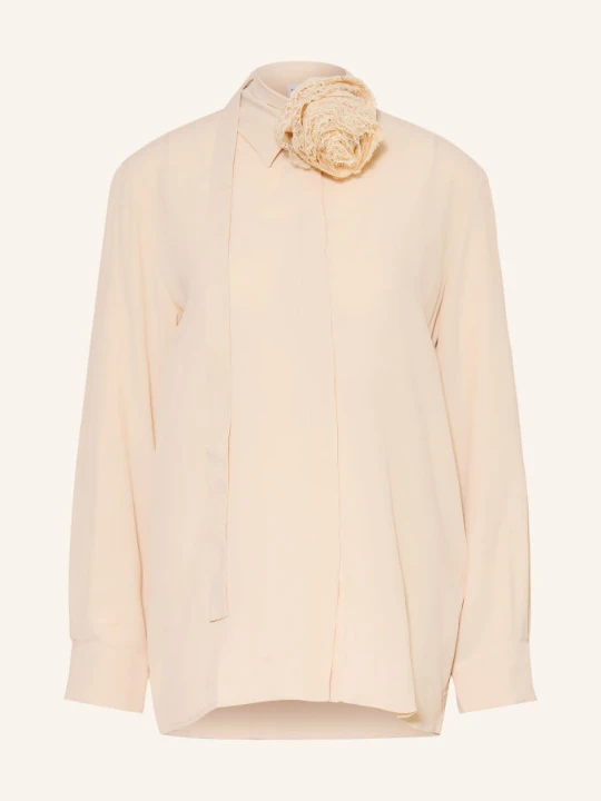 Zdjęcie produktu Marella Bluzka Koszulowa Orca Z Jedwabiem beige