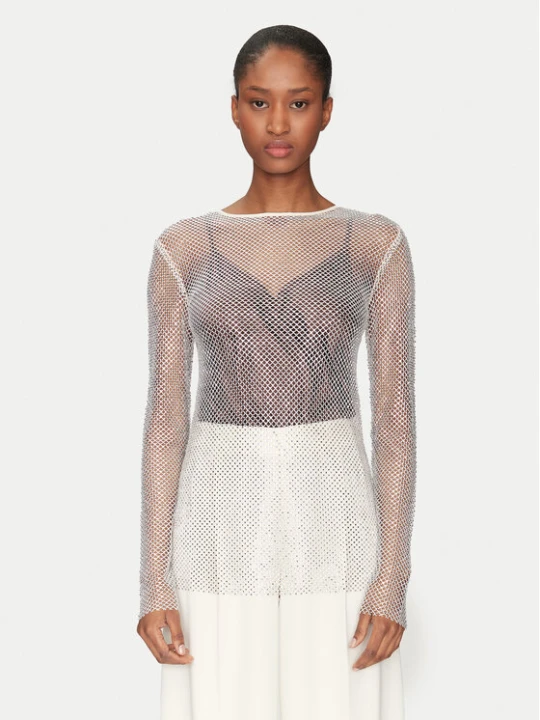 Zdjęcie produktu Marella Bluzka Rino 2513941011 Biały Slim Fit