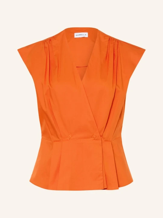 Zdjęcie produktu Marella Bluzka W Stylu Kopertowym orange