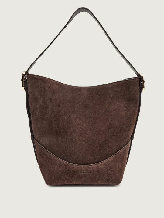 Zdjęcie produktu Marella Hobo MLAZEBRA | zamsz brązowy