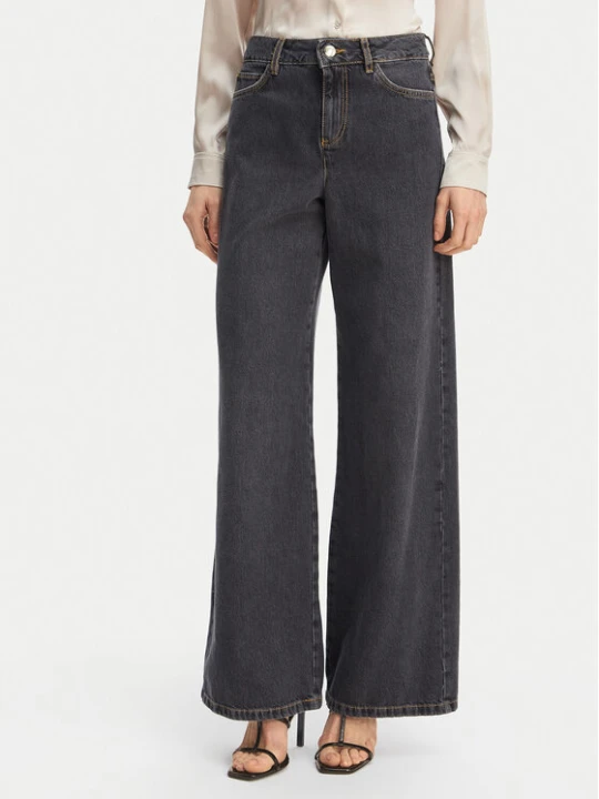 Zdjęcie produktu Marella Jeansy Drago 2615181121 Czarny Wide Leg