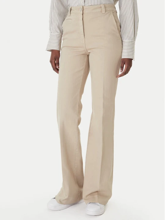 Zdjęcie produktu Marella Jeansy Esodo 2613131034 Beżowy Flare Fit