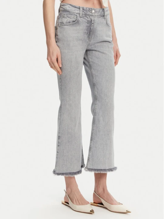 Zdjęcie produktu Marella Jeansy Fcrop 2513181114 Szary Flare Fit