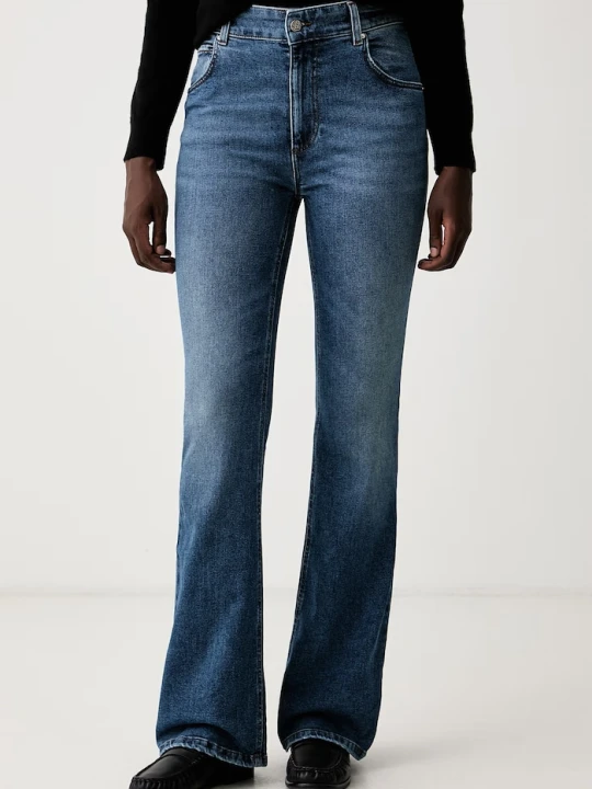 Zdjęcie produktu Marella jeansy flare damskie MLSBCUT niebieski