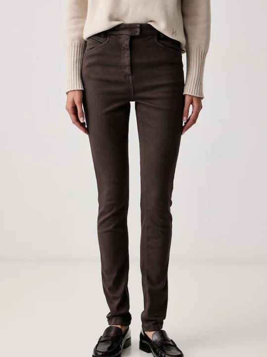 Zdjęcie produktu Marella jeansy skinny damskie MLSCONDOR brązowy