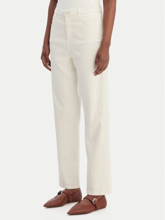 Zdjęcie produktu Marella Jeansy Solista 2613131065 Écru Straight Fit Kremowy