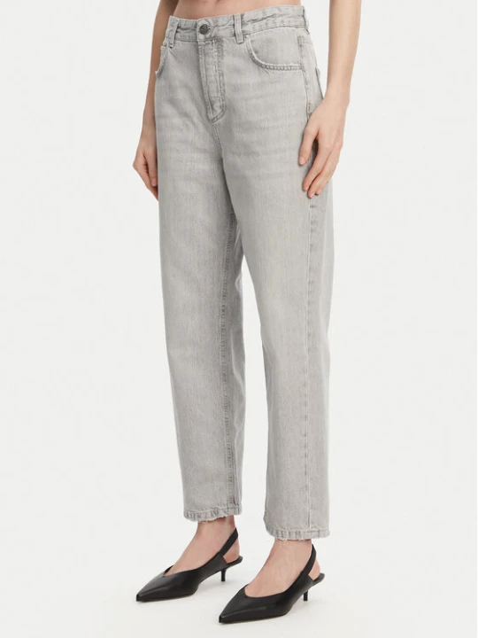 Zdjęcie produktu Marella Jeansy Tomboy 2513181044 Szary Straight Fit