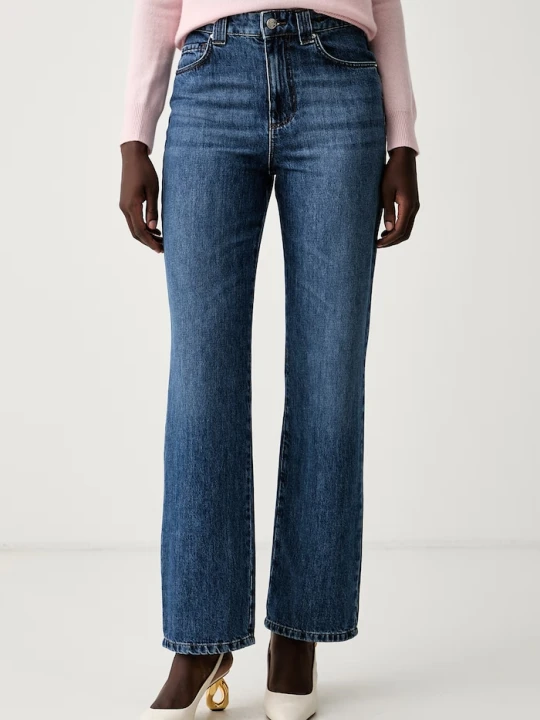 Zdjęcie produktu Marella jeansy wide leg damskie MLSWLEG1 niebieski