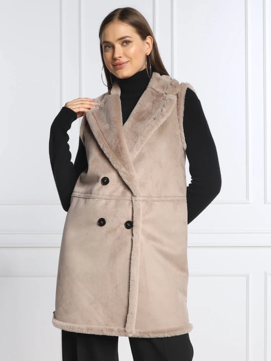 Zdjęcie produktu Marella Kamizelka BOSFORO | Regular Fit beżowy