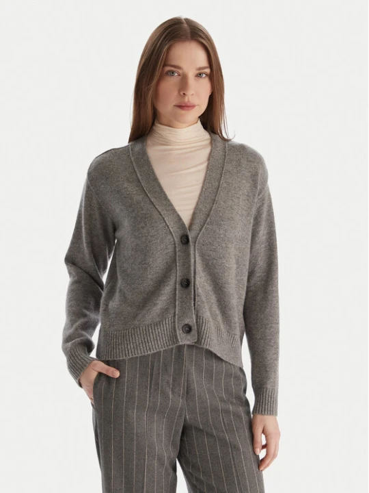 Zdjęcie produktu Marella Kardigan Blazer 2525346032 Szary Regular Fit