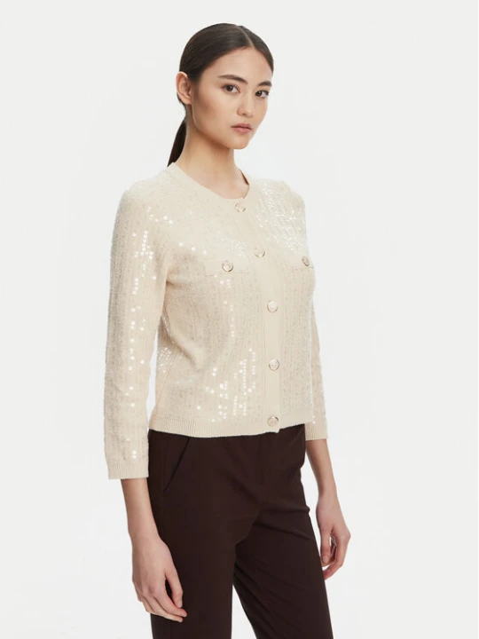 Zdjęcie produktu Marella Kardigan Siena1 2523346094 Écru Regular Fit Kremowy