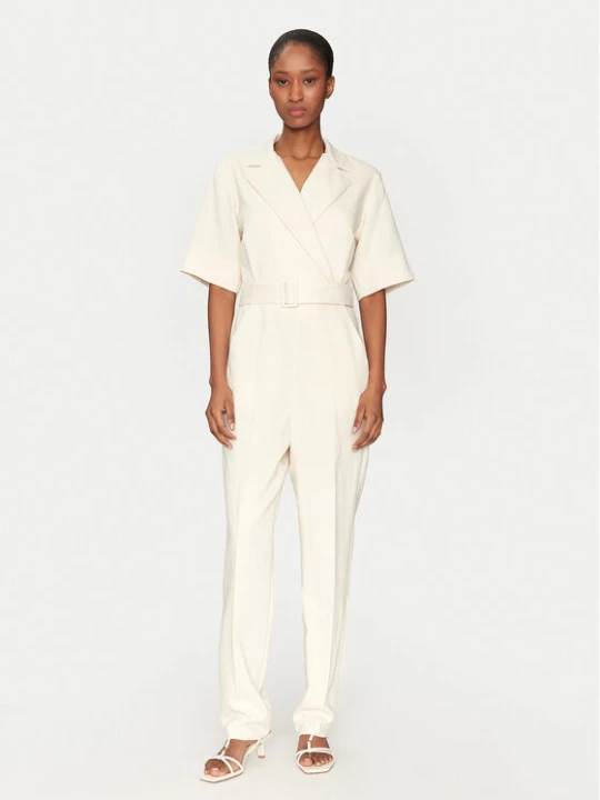 Zdjęcie produktu Marella Kombinezon Banana 2513241011 Biały Slim Fit