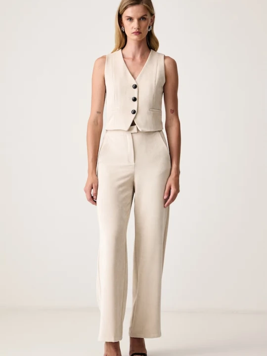 Zdjęcie produktu Marella komplet elegancki damski Emme by Marella beżowy