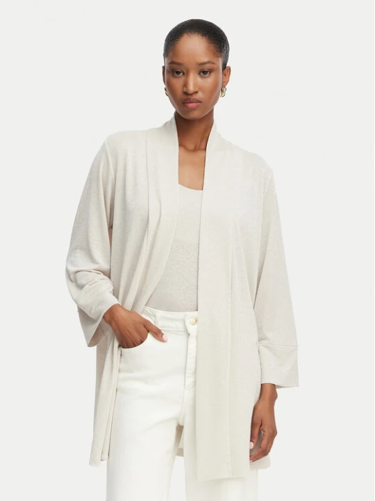 Zdjęcie produktu Marella Komplet top i kardigan Alca 2615931012 Szary Regular Fit