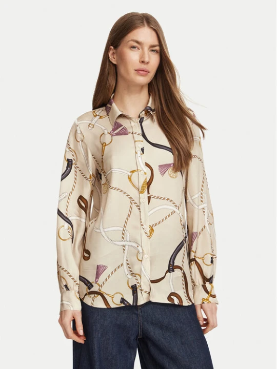 Zdjęcie produktu Marella Koszula 2625116102200 Kremowy Regular Fit
