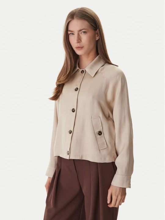 Zdjęcie produktu Marella Koszula Emme by Marella Baia1 2615191051 Beżowy Regular Fit