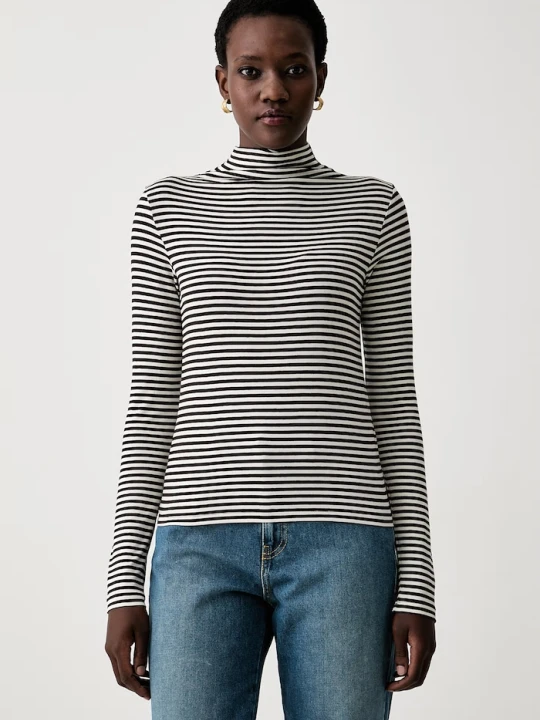 Zdjęcie produktu Marella longsleeve damski z wiskozą Emme by Marella brązowy
