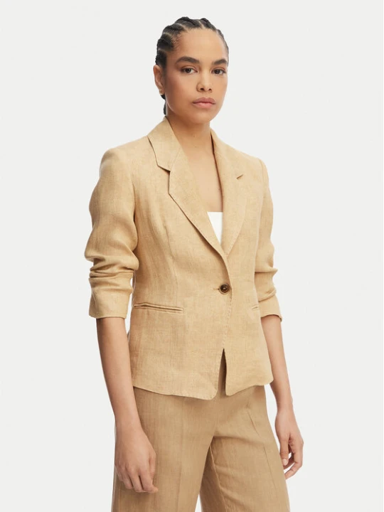 Zdjęcie produktu Marella Marynarka Cardato 2613041092 Beżowy Regular Fit