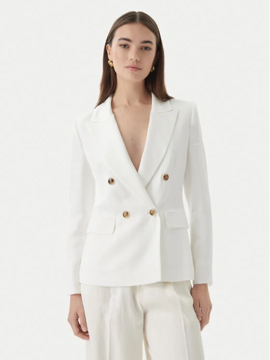 Zdjęcie produktu Marella Marynarka Charme 2613041172 Biały Regular Fit