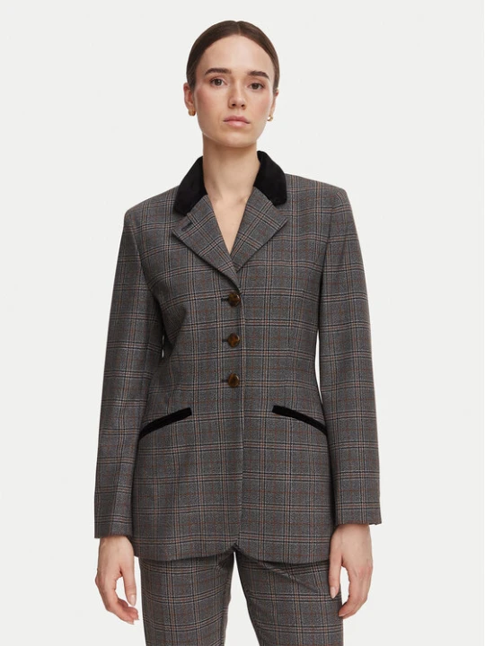 Zdjęcie produktu Marella Marynarka Colono 2623046034 Szary ciemny Regular Fit
