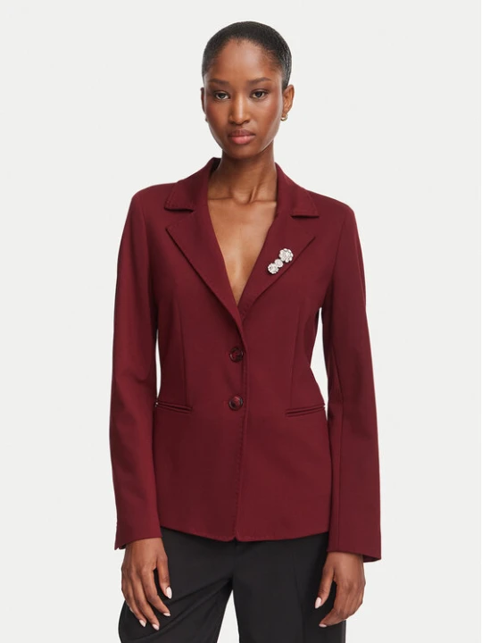 Zdjęcie produktu Marella Marynarka Gommoso 2623916034 Bordowy Slim Fit