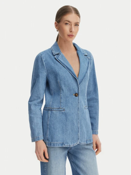 Zdjęcie produktu Marella Marynarka Teca 2615041021 Niebieski Regular Fit