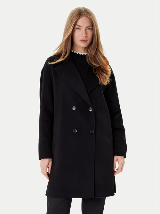 Zdjęcie produktu Marella Płaszcz wełniany Good 2523016031 Czarny Regular Fit