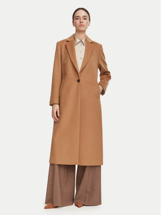 Zdjęcie produktu Marella Płaszcz wełniany Pavido 2623016031 Brązowy Loose Fit