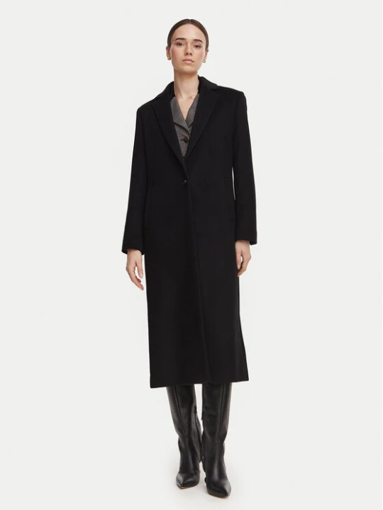Zdjęcie produktu Marella Płaszcz wełniany Pavido 2623016031 Czarny Loose Fit