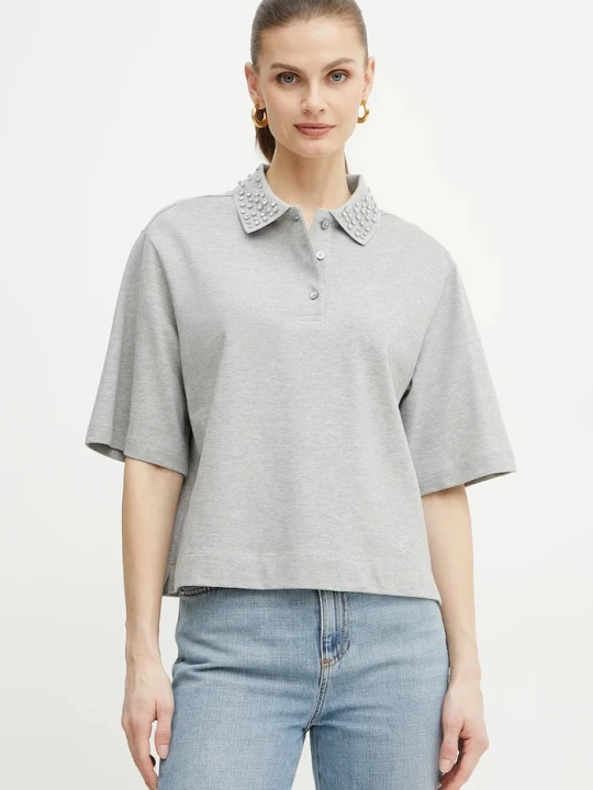 Zdjęcie produktu Marella polo bawełniane GONZAGA szary