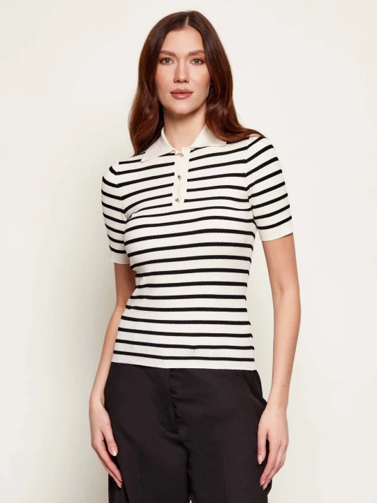 Zdjęcie produktu Marella Polo MLLLEGNO | Slim Fit ecru