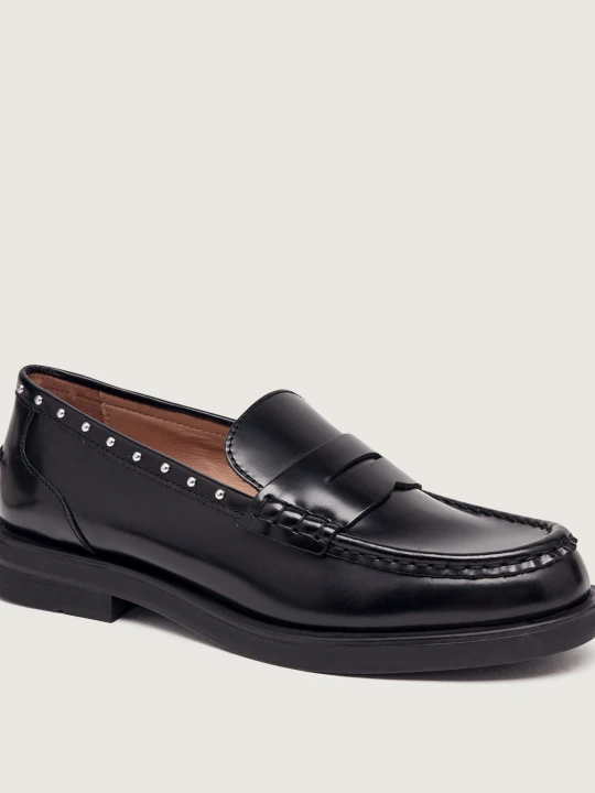 Zdjęcie produktu Marella Skórzane loafersy Mlavista czarny