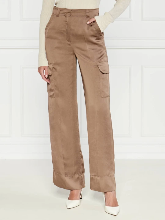 Zdjęcie produktu Marella Spodnie cargo KHAT | Loose fit brązowy