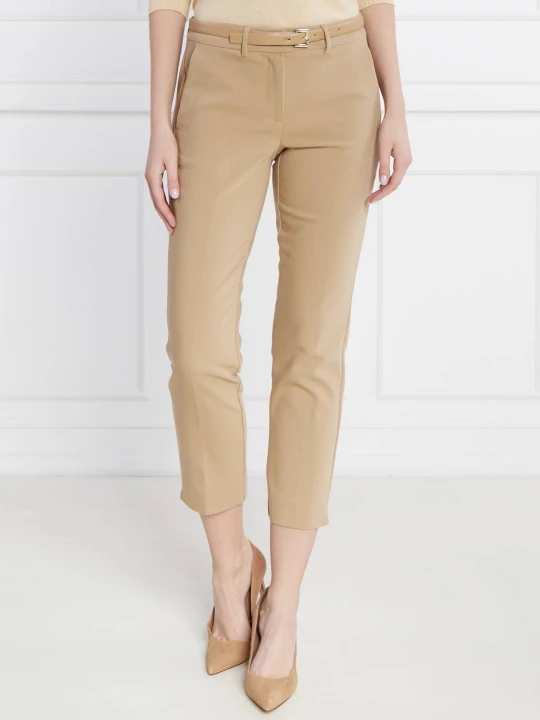 Zdjęcie produktu Marella Spodnie cygaretki MACARIO | Slim Fit piaskowy