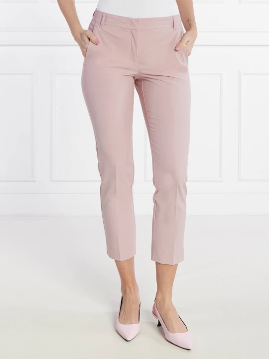 Zdjęcie produktu Marella Spodnie cygaretki | Slim Fit pudrowy róż