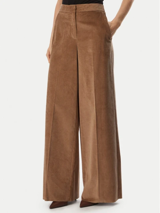 Zdjęcie produktu Marella Spodnie materiałowe Etre 2623136062 Brązowy jasny Wide Leg