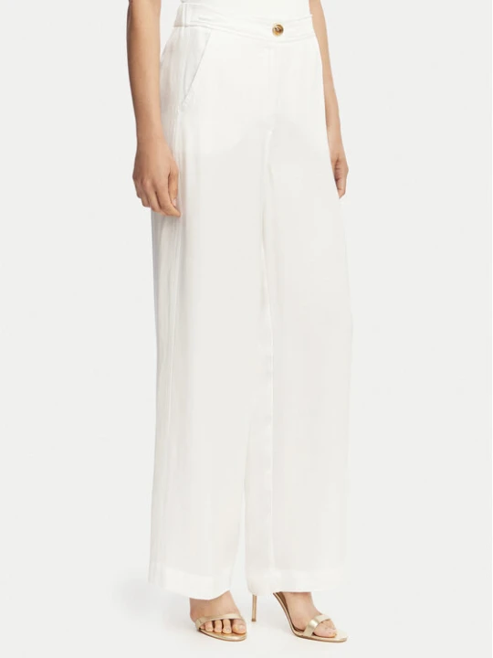 Zdjęcie produktu Marella Spodnie materiałowe Idoneo 2613131082 Biały Wide Leg