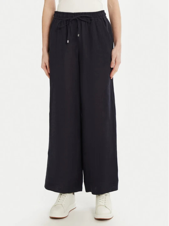 Zdjęcie produktu Marella Spodnie materiałowe Mattino 2513131084 Granatowy Wide Leg