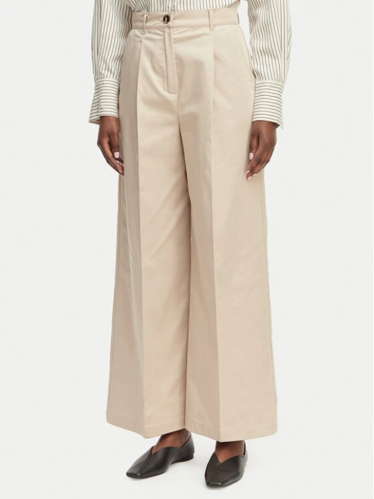 Zdjęcie produktu Marella Spodnie palazzo Aceri 2615131071 Beżowy Wide Leg